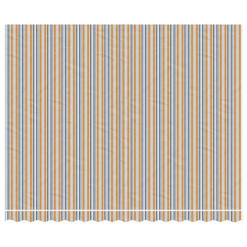 vidaXL Awning Replacement Fabric Multicolour 400x300 cm Polyester