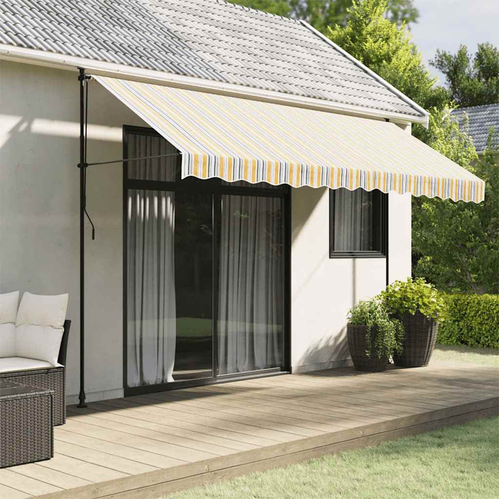 vidaXL Awning Replacement Fabric Multicolour 400x300 cm Polyester