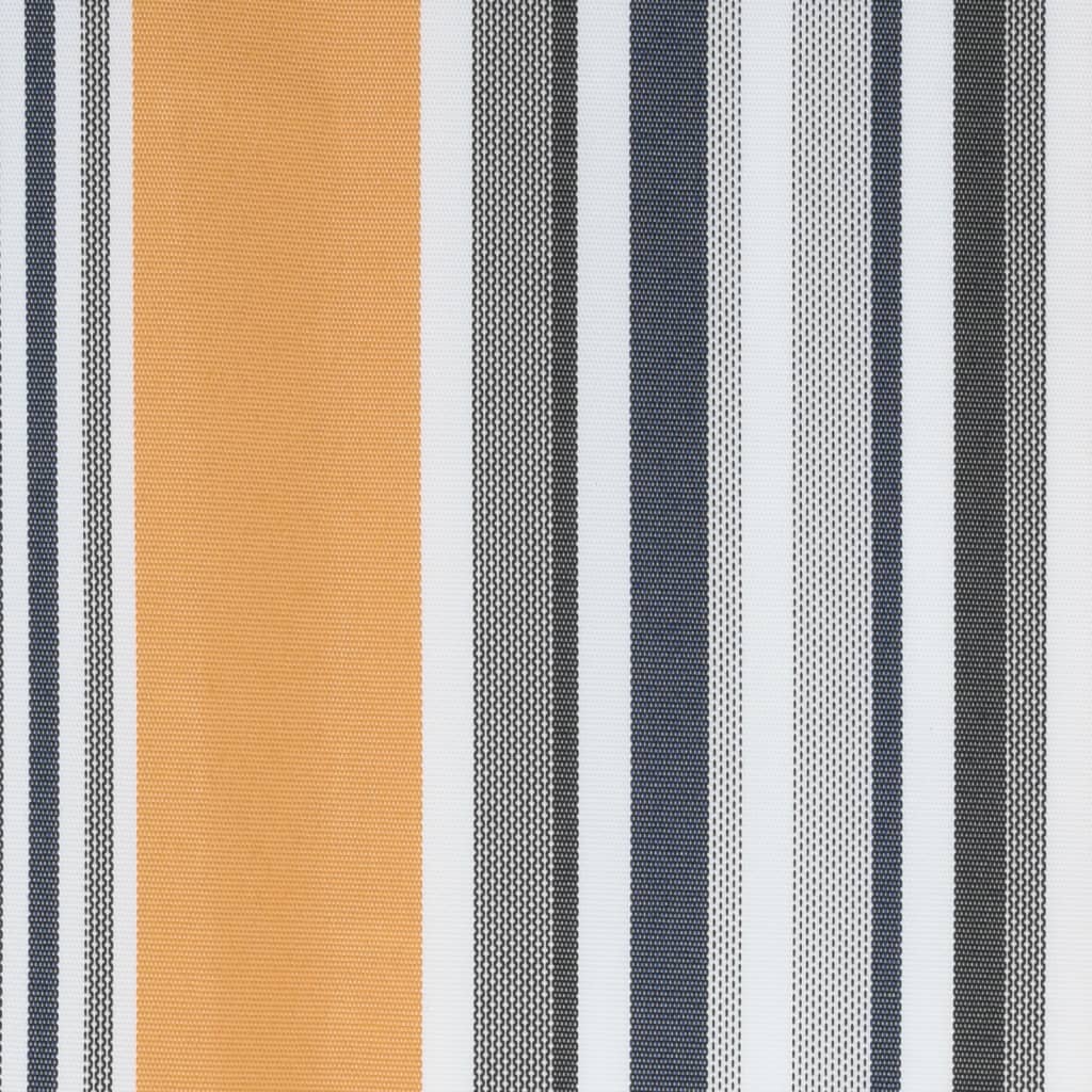 vidaXL Replacement Fabric for Awning Multicolour Stripe 4x3.5 m