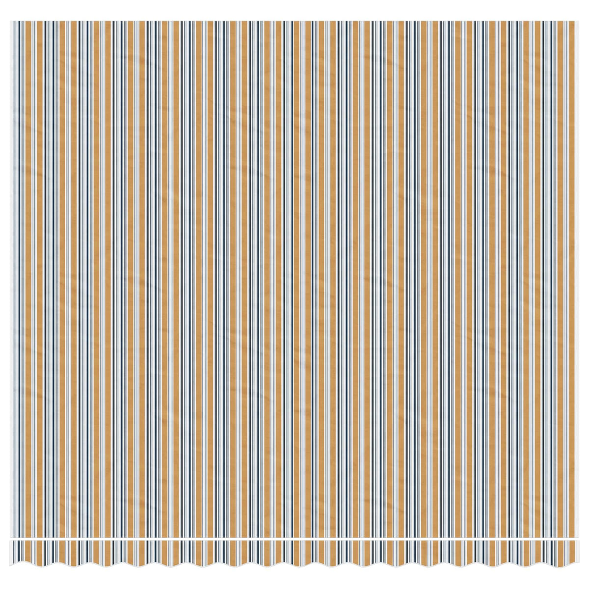 vidaXL Awning Replacement Fabric Multicolour 400x350 cm Polyester