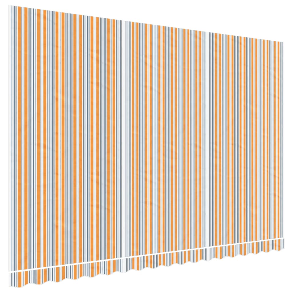 vidaXL Replacement Fabric for Awning Multicolour Stripe 4.5x3 m
