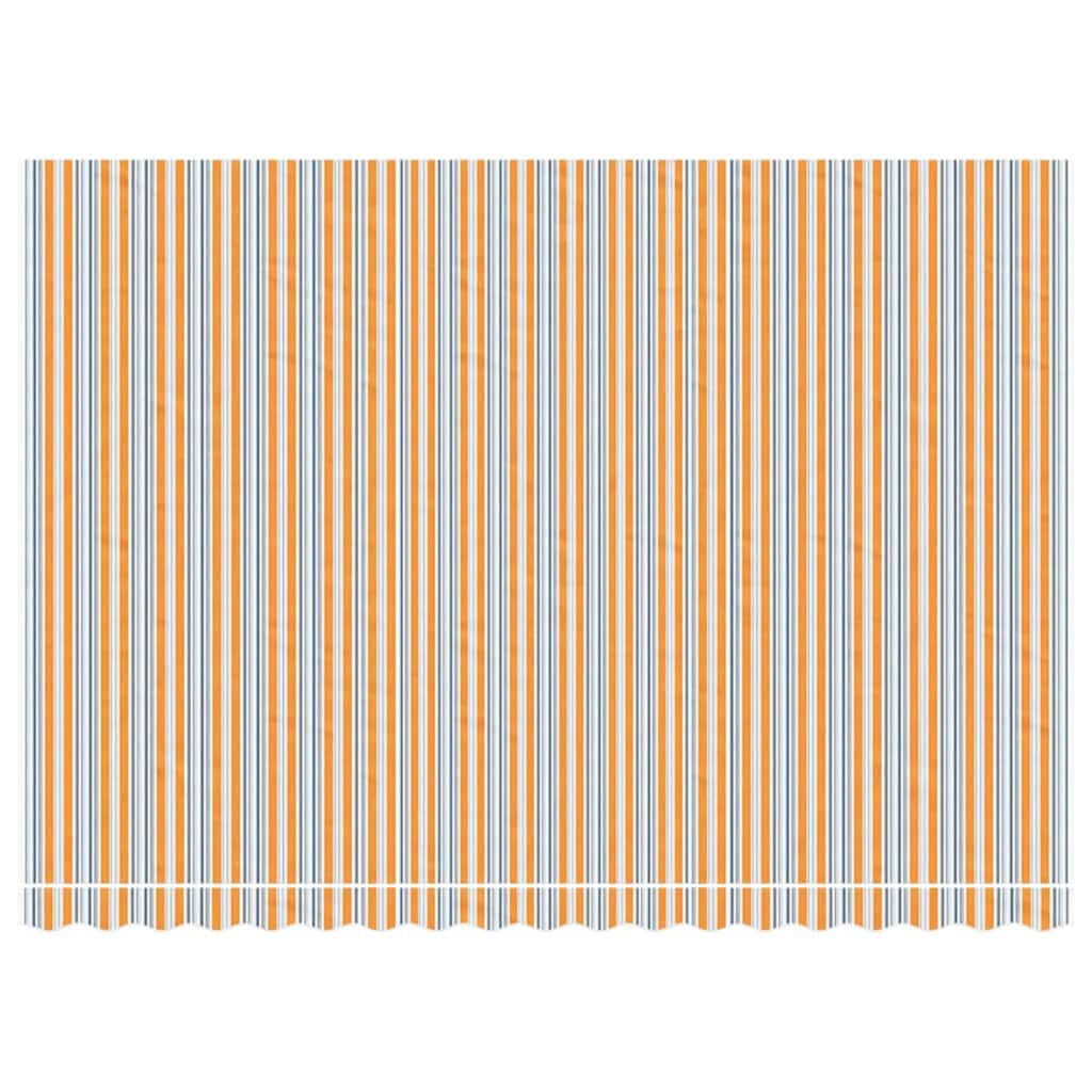 vidaXL Awning Replacement Fabric Multicolour 450x300 cm Polyester