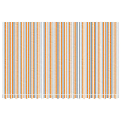vidaXL Replacement Fabric for Awning Multicolour Stripe 5x3 m