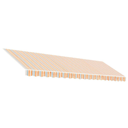 vidaXL Awning Replacement Fabric Multicolour 500x350 cm Polyester
