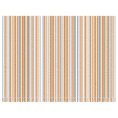 vidaXL Replacement Fabric for Awning Multicolour Stripe 5x3.5 m