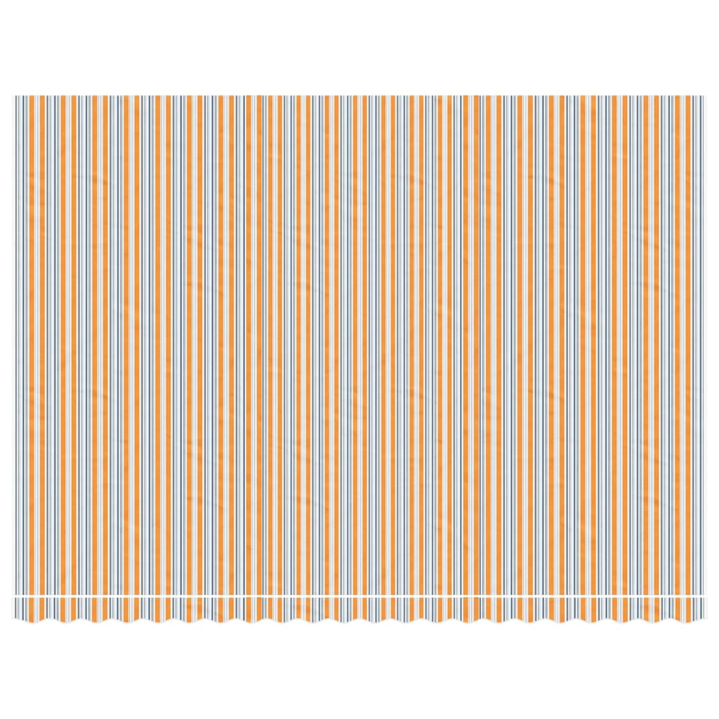 vidaXL Awning Replacement Fabric Multicolour 500x350 cm Polyester