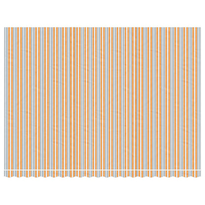 vidaXL Awning Replacement Fabric Multicolour 500x350 cm Polyester