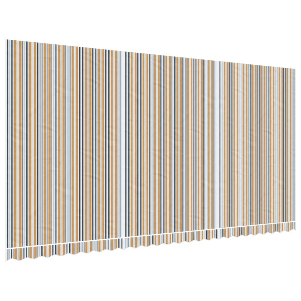 vidaXL Replacement Fabric for Awning Multicolour Stripe 6x3 m