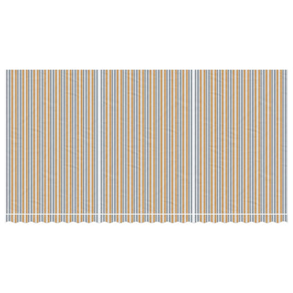 vidaXL Replacement Fabric for Awning Multicolour Stripe 6x3 m