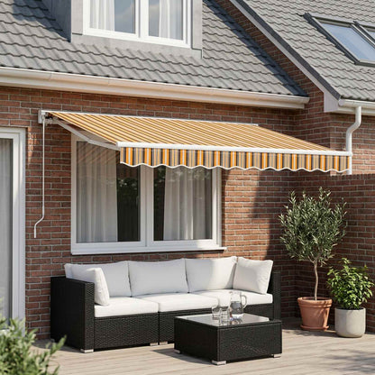 vidaXL Awning Replacement Fabric Multicolour 300x250 cm Polyester