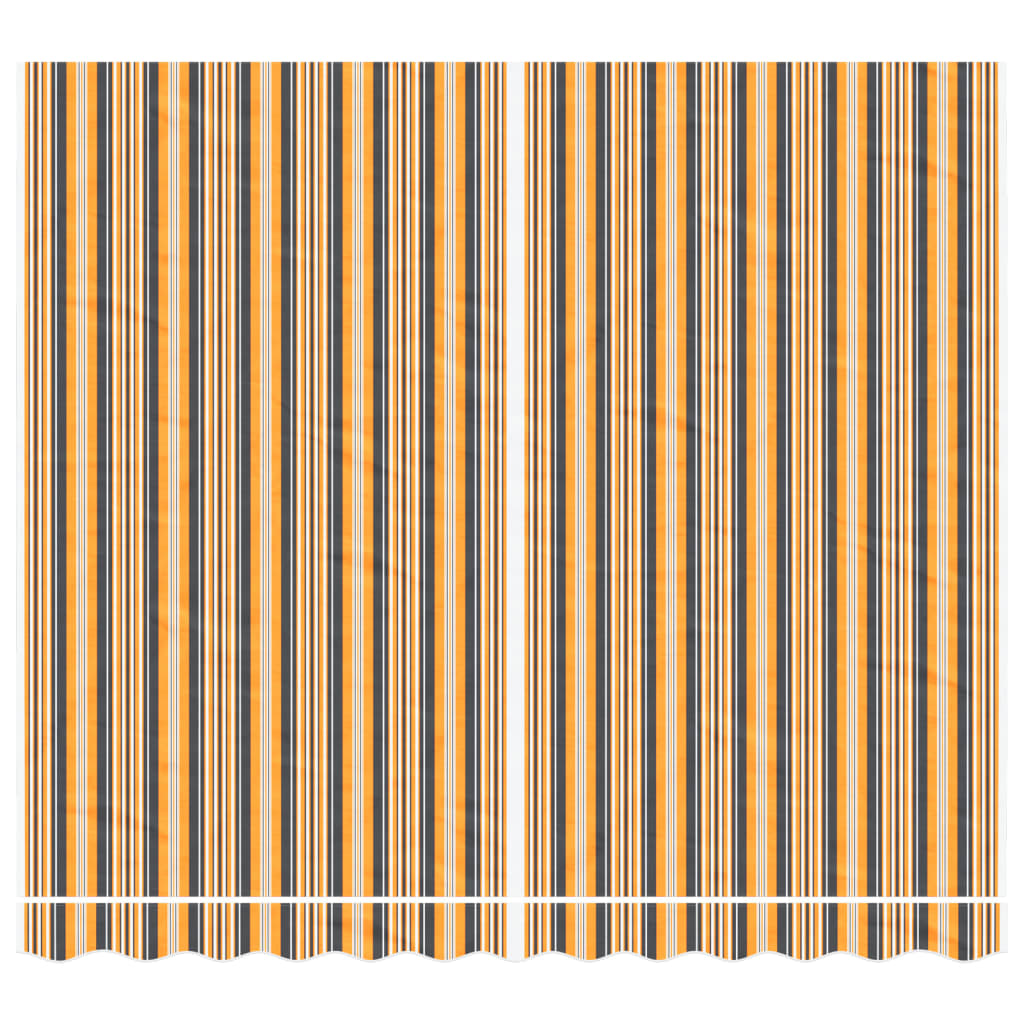 vidaXL Replacement Fabric for Awning Multicolour Stripe 3x2.5 m