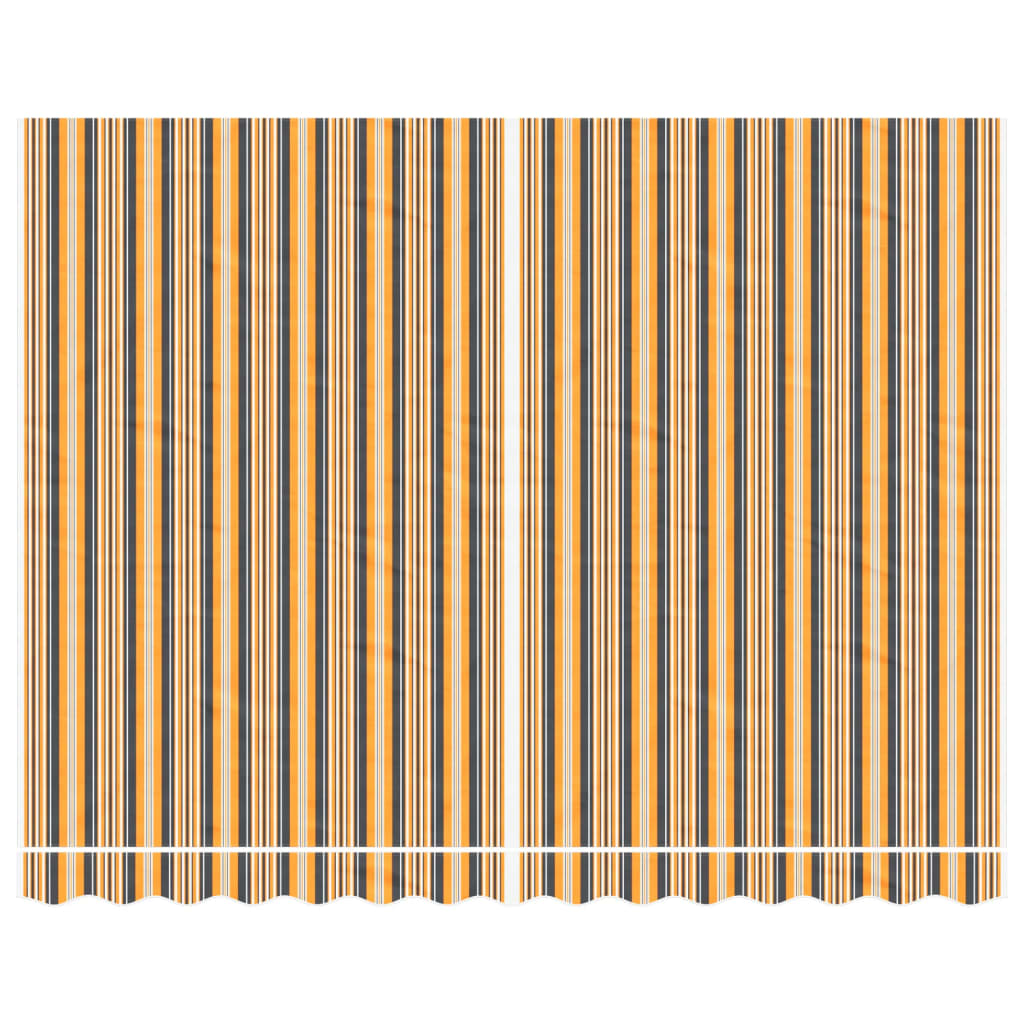 vidaXL Replacement Fabric for Awning Multicolour Stripe 3.5x2.5 m