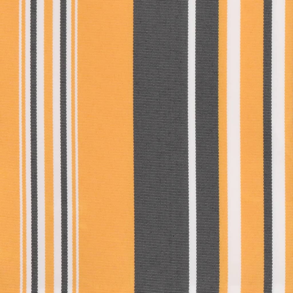 vidaXL Replacement Fabric for Awning Multicolour Stripe 4x3 m