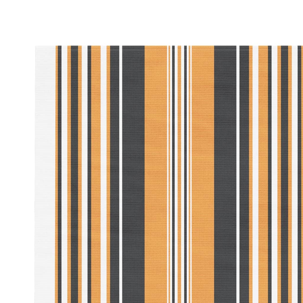 vidaXL Replacement Fabric for Awning Multicolour Stripe 4x3.5 m