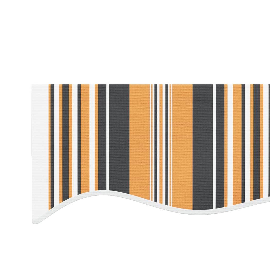 vidaXL Replacement Fabric for Awning Multicolour Stripe 4x3.5 m