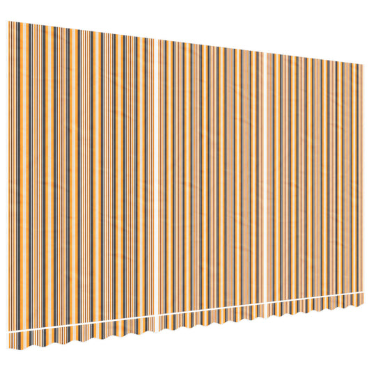 vidaXL Replacement Fabric for Awning Multicolour Stripe 5x3 m