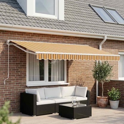 vidaXL Awning Replacement Fabric Multicolour 500x300 cm Polyester