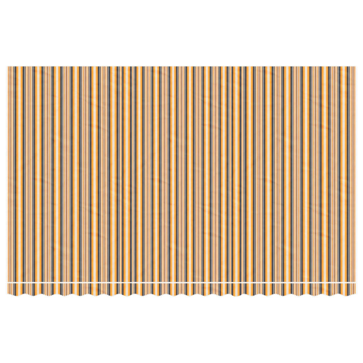 vidaXL Awning Replacement Fabric Multicolour 500x300 cm Polyester