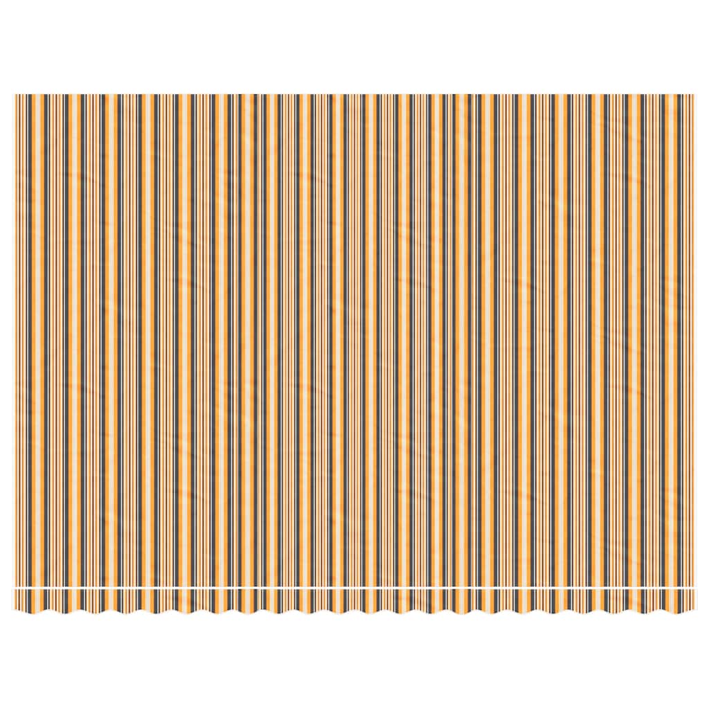 vidaXL Awning Replacement Fabric Multicolour 500x350 cm Polyester