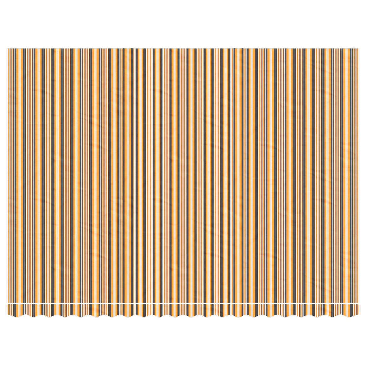 vidaXL Awning Replacement Fabric Multicolour 500x350 cm Polyester
