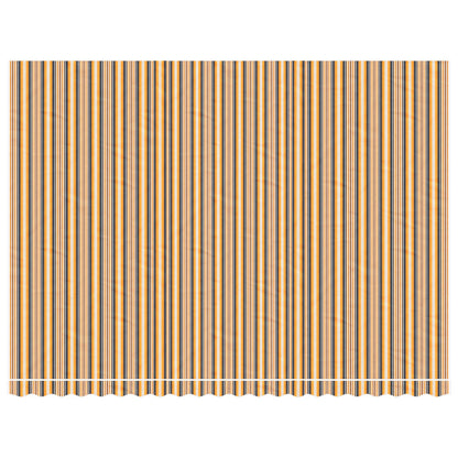 vidaXL Awning Replacement Fabric Multicolour 500x350 cm Polyester