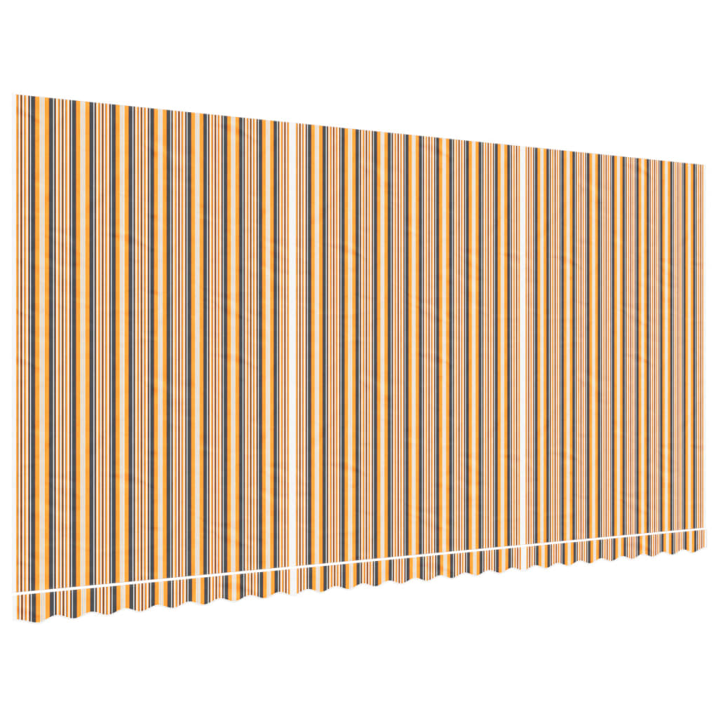 vidaXL Replacement Fabric for Awning Multicolour Stripe 6x3 m