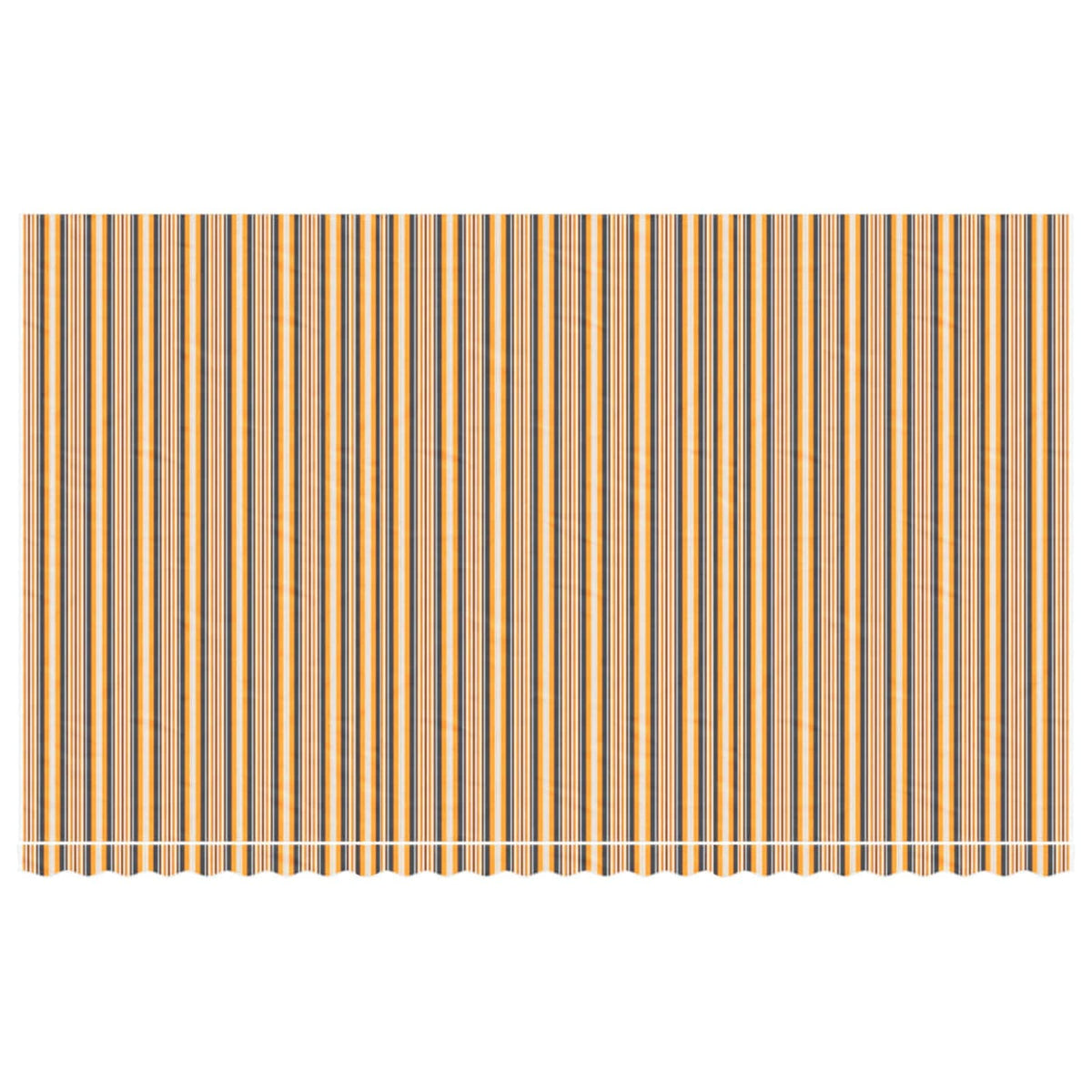vidaXL Awning Replacement Fabric Multicolour 600x350 cm Polyester