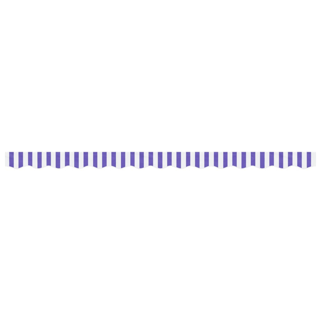 vidaXL Awning Valance Replacement Blue and White Stripe 350 cm