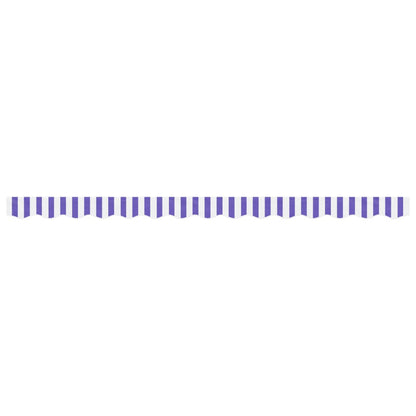 vidaXL Awning Valance Replacement Blue and White Stripe 350 cm