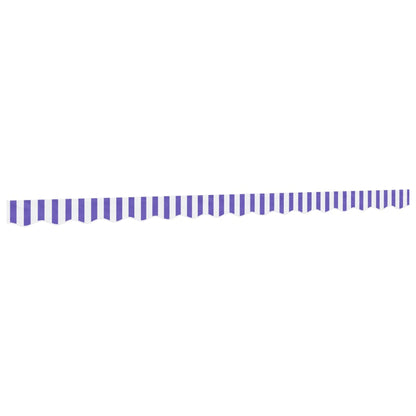 vidaXL Awning Valance Replacement Blue and White Stripe 400 cm