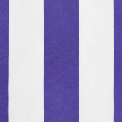 vidaXL Awning Valance Replacement Blue and White Stripe 400 cm