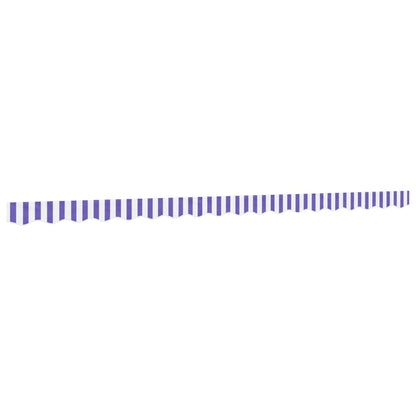 vidaXL Awning Valance Replacement Blue and White Stripe 450 cm