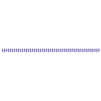 vidaXL Awning Valance Replacement Blue and White Stripe 500 cm