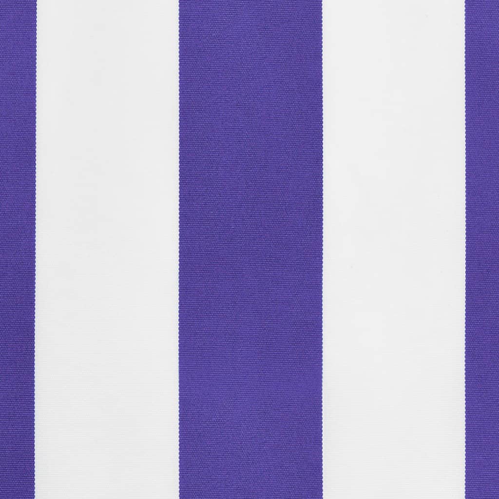 vidaXL Awning Valance Replacement Blue and White Stripe 500 cm
