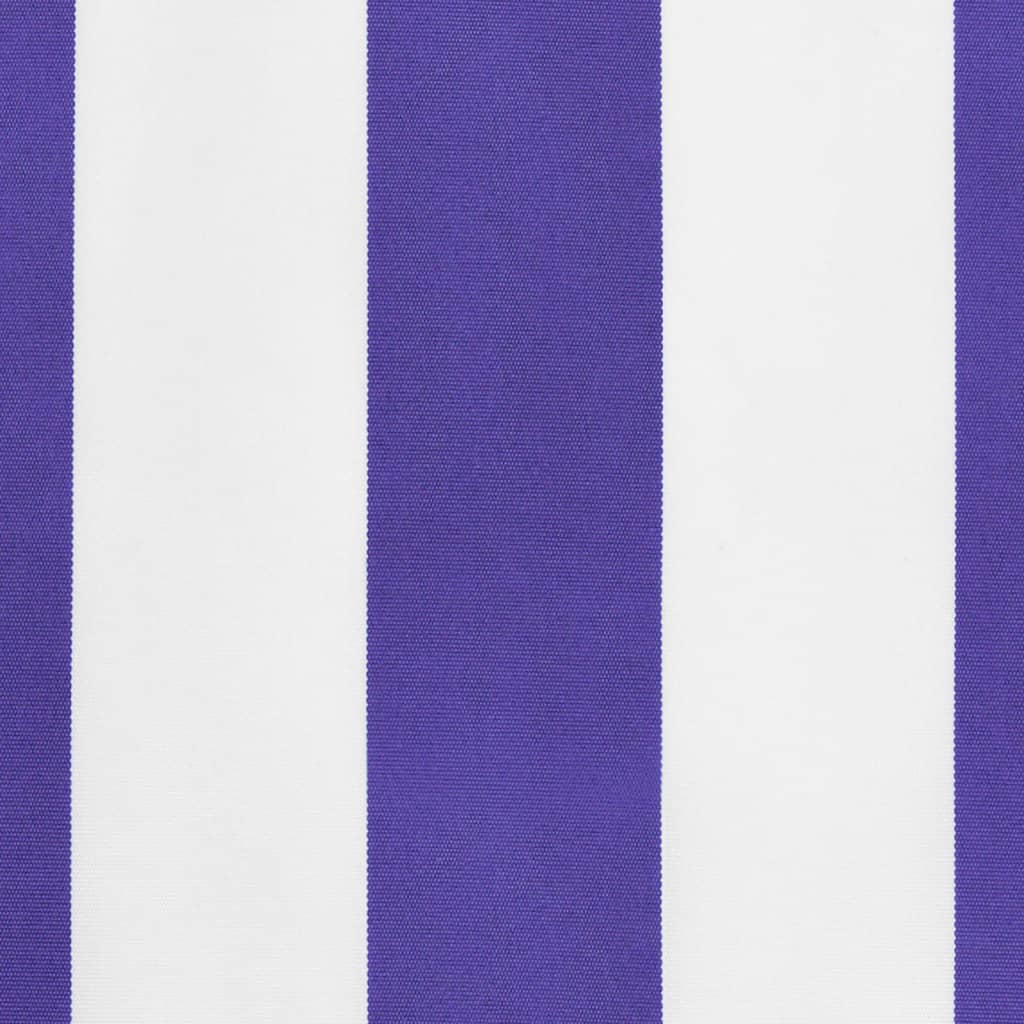 vidaXL Awning Valance Replacement Blue and White Stripe 600 cm