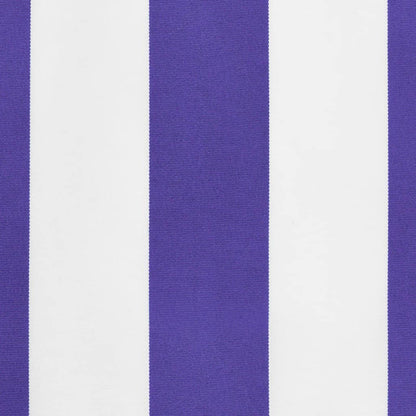 vidaXL Awning Valance Replacement Blue and White Stripe 600 cm