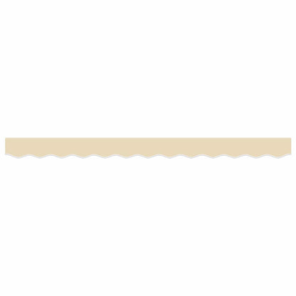 vidaXL Awning Valance Replacement Cream Stripe 300 cm