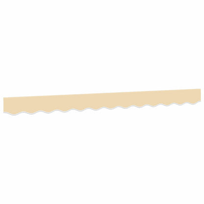 vidaXL Awning Valance Replacement Cream Stripe 350 cm
