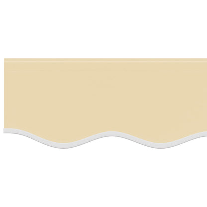 vidaXL Awning Valance Replacement Cream Stripe 500 cm