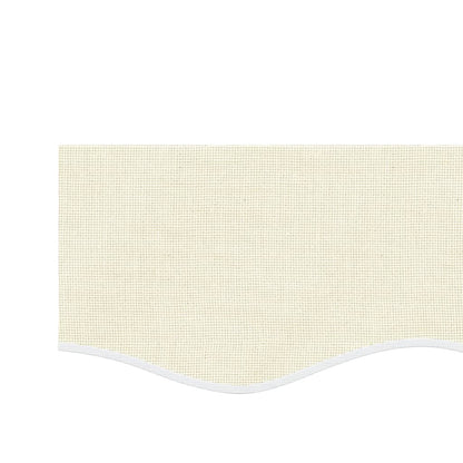vidaXL Replacement Fabric for Awning Valance Cream Stripe 5 m