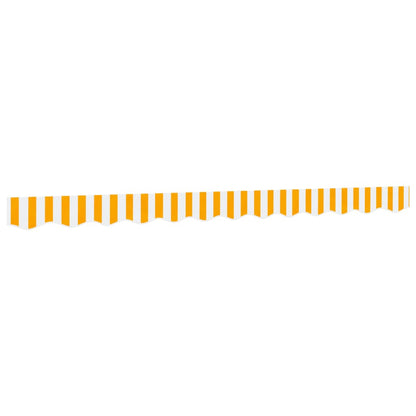vidaXL Awning Valance Replacement Yellow and White Stripe 300 cm