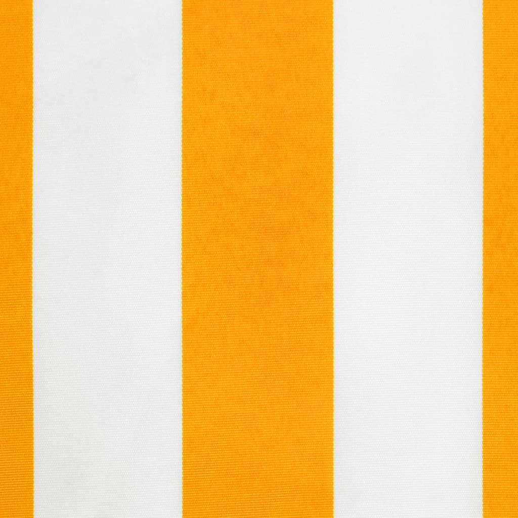 vidaXL Awning Valance Replacement Yellow and White Stripe 300 cm