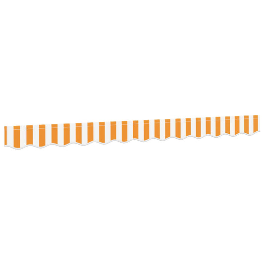 vidaXL Awning Valance Replacement Yellow and White Stripe 300 cm