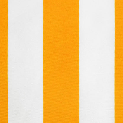 vidaXL Awning Valance Replacement Yellow and White Stripe 350 cm