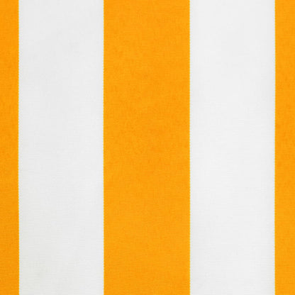 vidaXL Awning Valance Replacement Yellow and White Stripe 400 cm