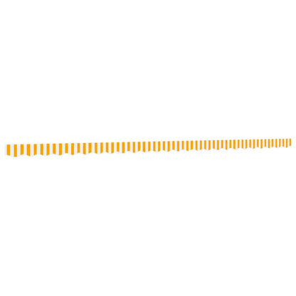vidaXL Awning Valance Replacement Yellow and White Stripe 600 cm