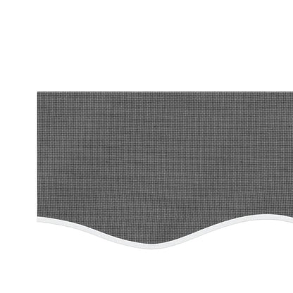 vidaXL Replacement Fabric for Awning Valance Anthracite Stripe 4.5 m
