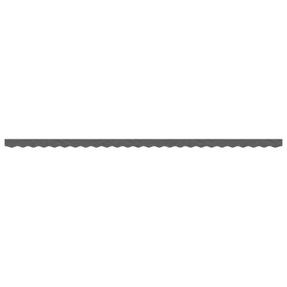 vidaXL Replacement Fabric for Awning Valance Anthracite Stripe 6 m