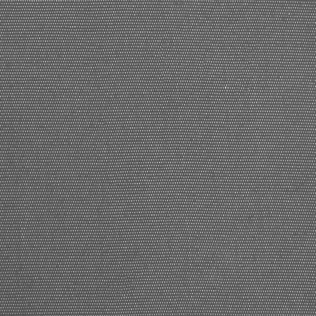 vidaXL Replacement Fabric for Awning Valance Anthracite Stripe 6 m