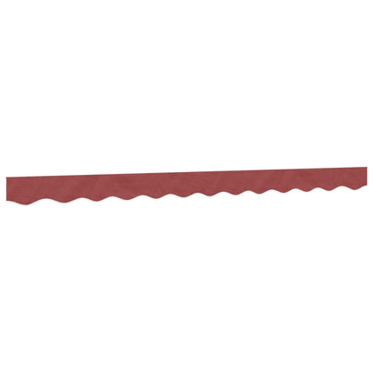 vidaXL Awning Valance Replacement Burgundy Stripe 300 cm